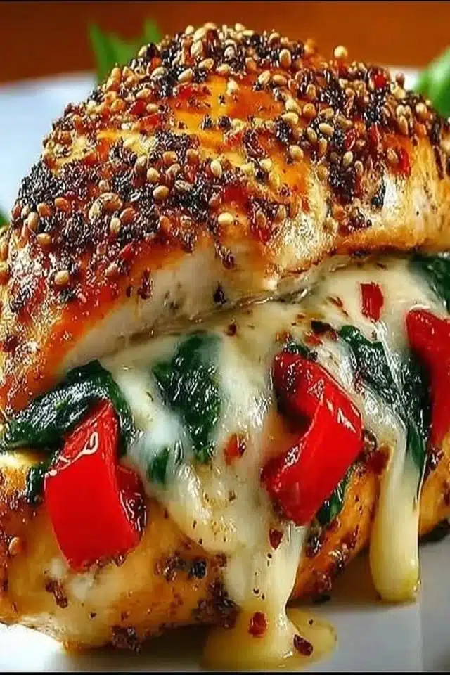 Succulent Stuffed Chicken Breast