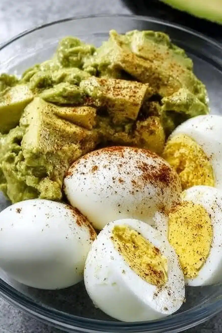 Avocado Egg Salad for Light Lunches and Simple Dinners 2 Avocado Egg Salad