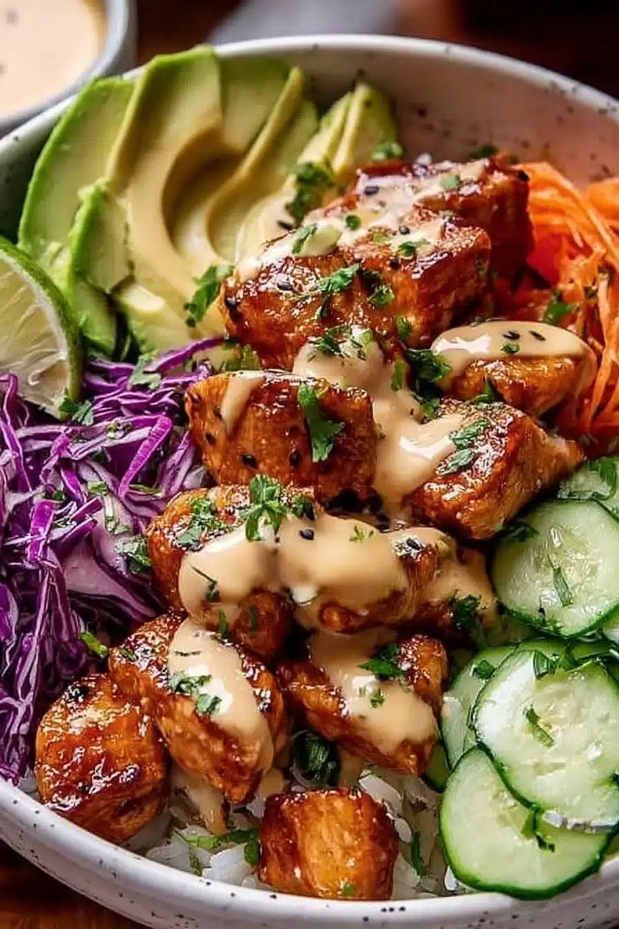 Bang Bang Chicken Bowl for Quick and Colorful Weeknight Meals 2 Bang Bang Chicken Bowl