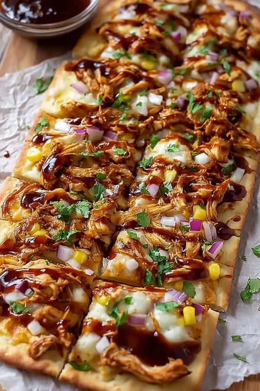 BBQ Chicken Flatbread