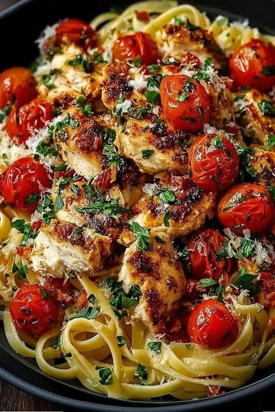 Bruschetta Chicken Pasta
