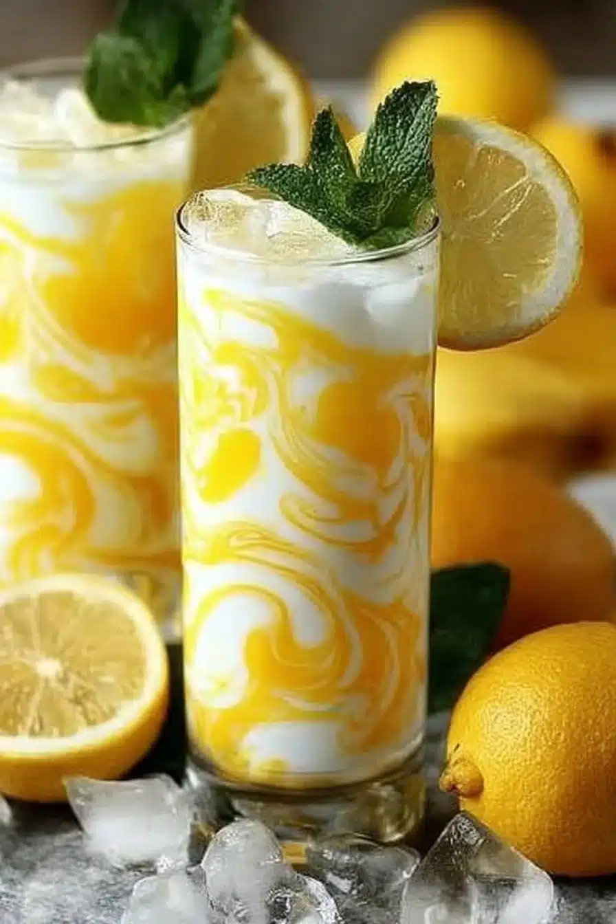 Creamy Condensed Milk Lemonade: Quick, Refreshing Summer Drink 2 Condensed Milk Lemonade