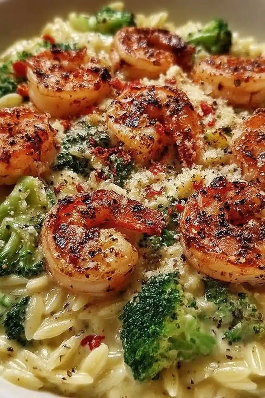 Best Creamy Orzo Shrimp and Broccoli for Cozy Weeknight Meals 2 Creamy Orzo Shrimp and Broccoli