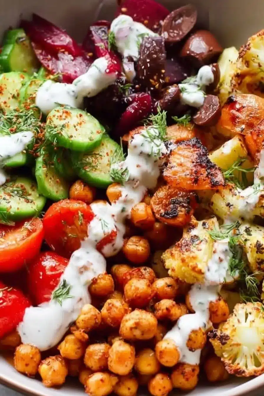 Healthy Roasted Vegetable Lunch Bowls for Easy Weekday Meals 2 Roasted Vegetable Healthy Lunch Bowls