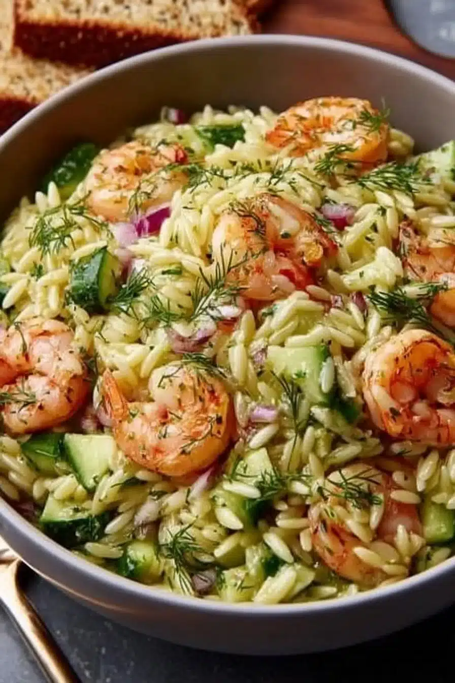 Ina Garten Orzo Salad With Shrimp Recipe for Easy Summer Meals 2 Ina Garten Orzo Salad With Shrimp