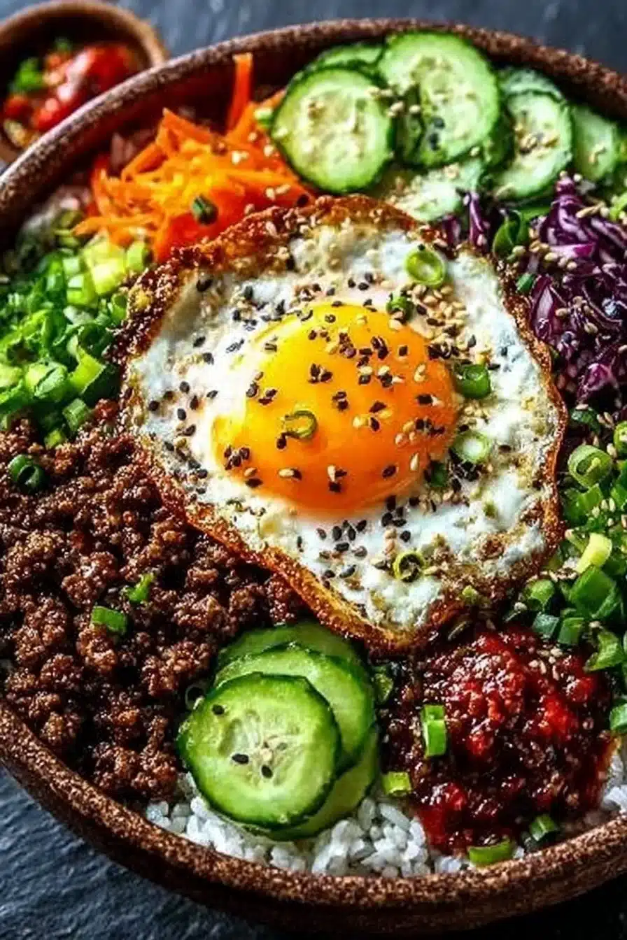 Korean Ground Beef Bowls Recipe for Easy Dinners 2 Korean Ground Beef Bowls