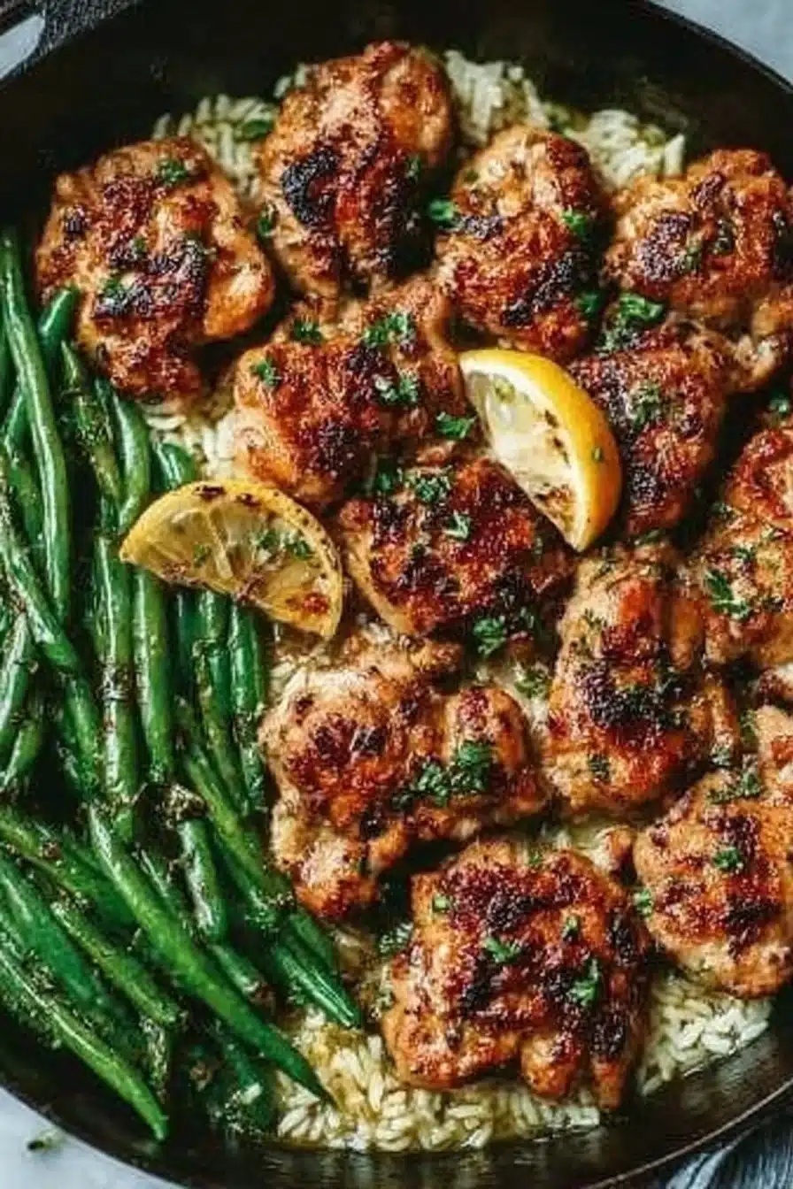 Lemon Garlic Butter Chicken Thighs for Easy Family Dinners 2 Lemon Garlic Butter Chicken Thighs