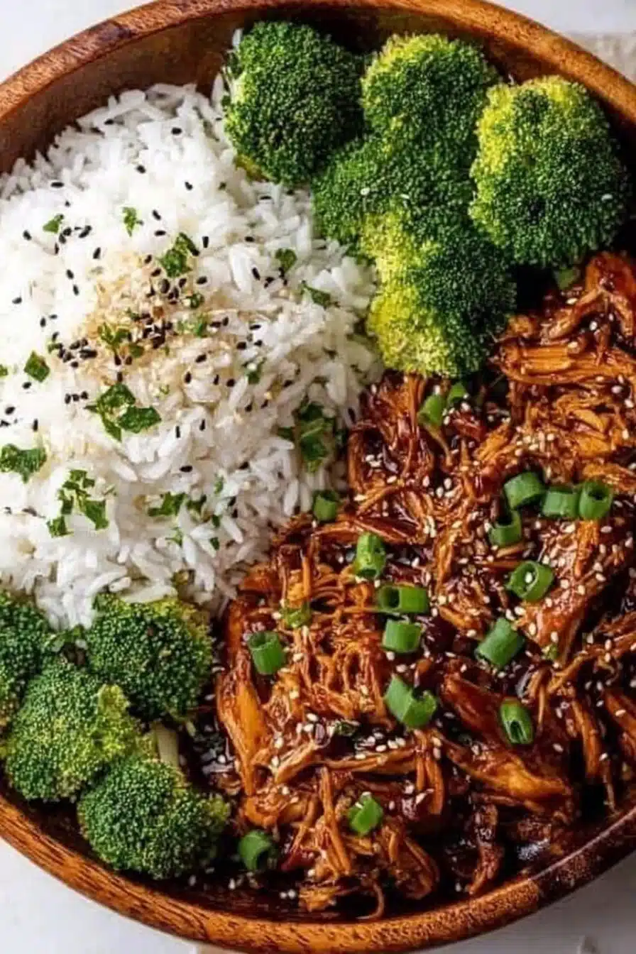 No-Fuss Slow Cooker Honey Garlic Chicken