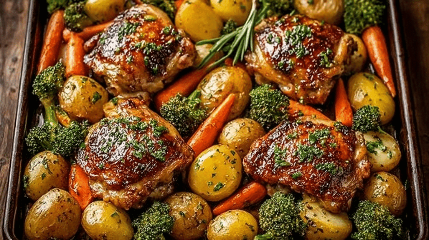 One Pan Chicken and Potatoes Recipe for Easy Dinners 1 One Pan Chicken and Potatoes Recipe