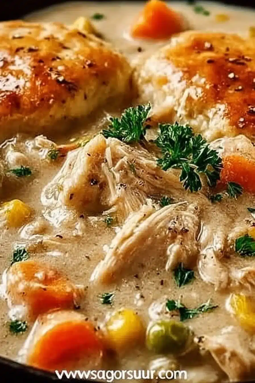 Easy Slow Cooker Chicken Pot Pie Everyone Will Love 2 Slow Cooker Chicken Pot Pie