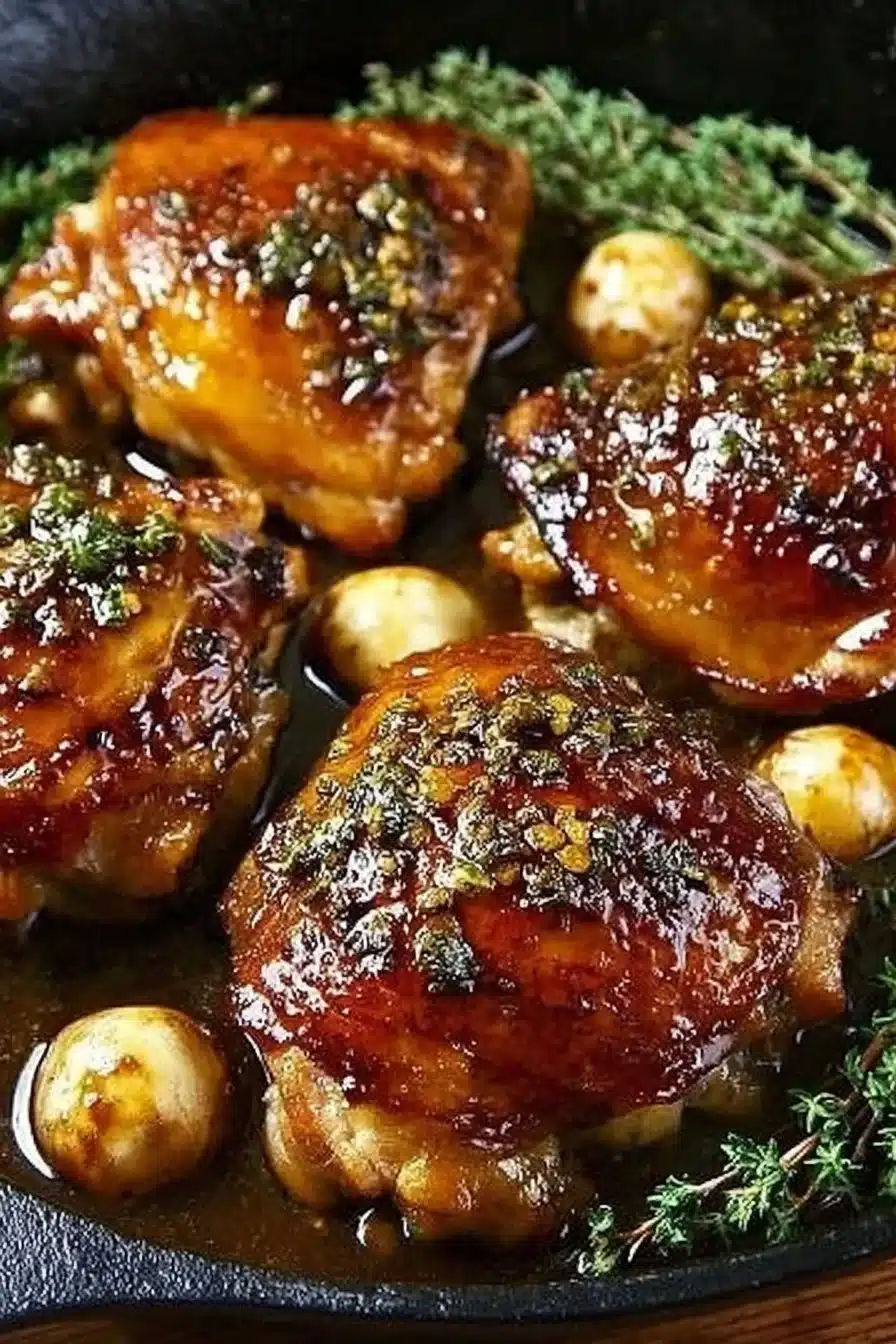 Sticky Baked Chicken Thighs for Easy Family Dinners 2 Sticky Baked Chicken Thighs