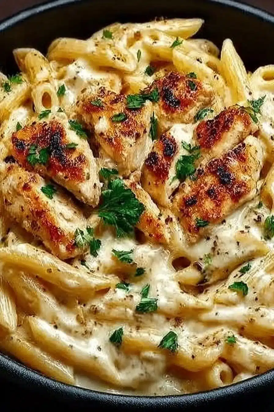 Weeknight Creamy Ranch Chicken Penne Pasta Recipe for Busy Cooks 2 Crack Chicken Penne Pasta