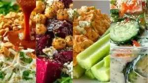 Best 8 Crunchy Salad Recipes for Fresh and Flavorful Meals A colorful crunchy salad showcasing fresh vegetables and vibrant toppings