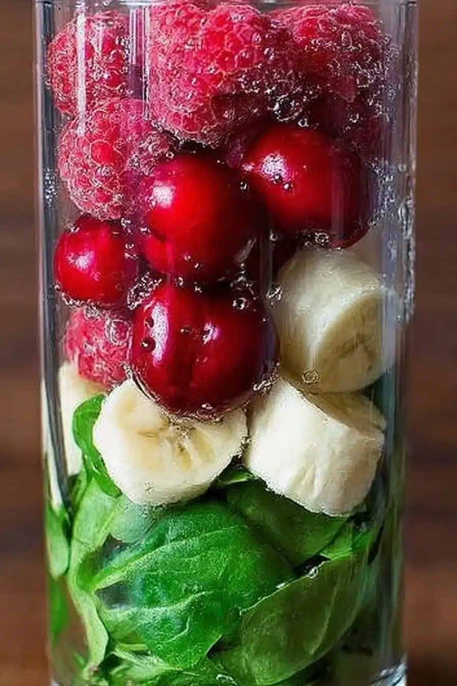 Cherry Spinach Smoothie