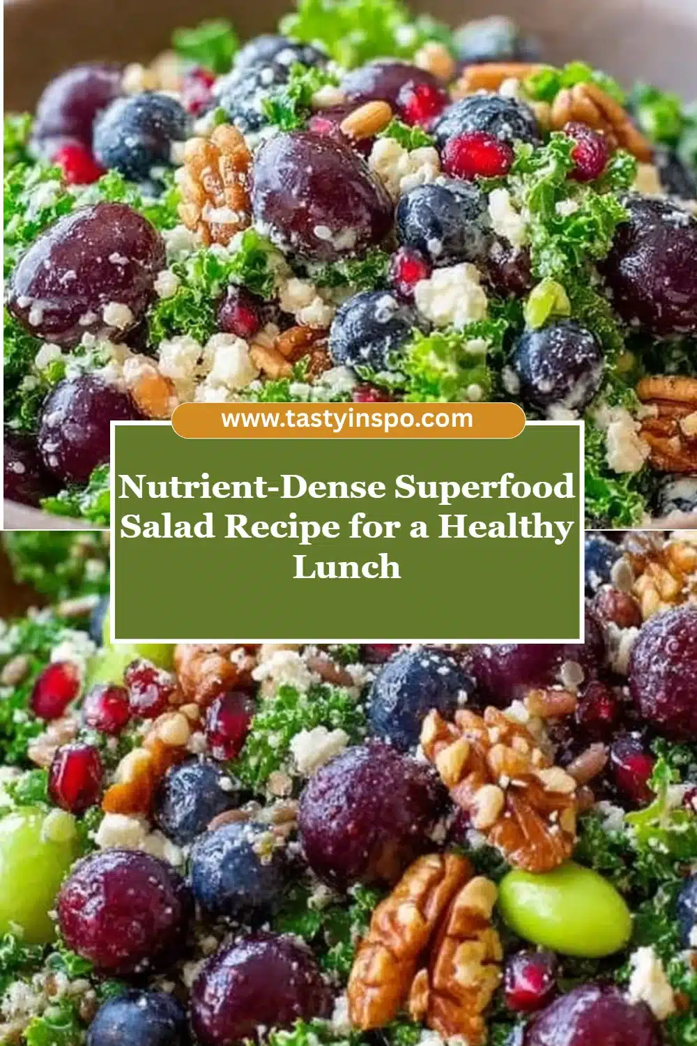 Nutrient-Dense Superfood Salad Recipe for a Healthy Lunch 3 Nutrient-Dense Superfood Salad Recipe for a Healthy Lunch