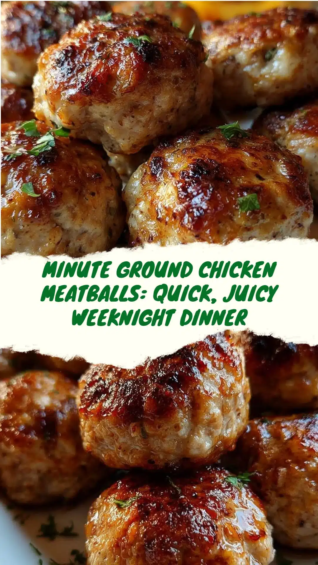 Minute Ground Chicken Meatballs: Quick, Juicy Weeknight Dinner 3 Minute Ground Chicken Meatballs: Quick, Juicy Weeknight Dinner