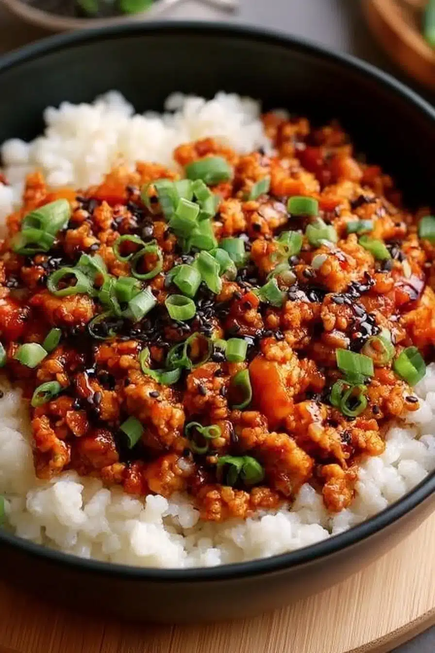 Spicy 30-Minute Low-Carb Firecracker Ground Chicken Recipe 2 Low Carb Firecracker Ground Chicken